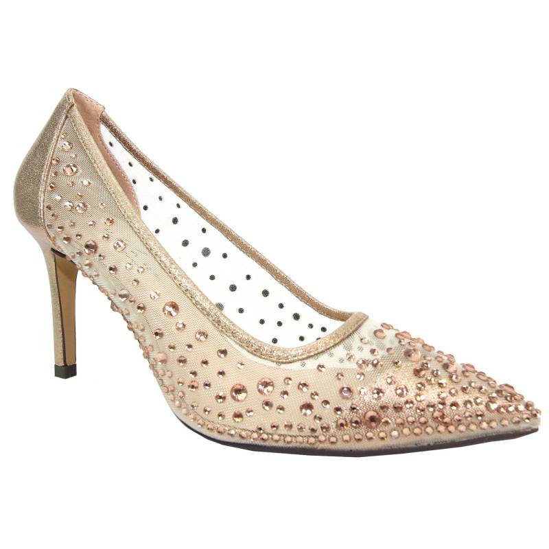 Pumps Argo Damen Goldrosa 38 von Lunar