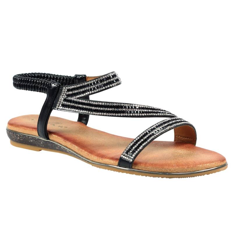 Sandalen Blaise Ii Damen Schwarz 36 von Lunar