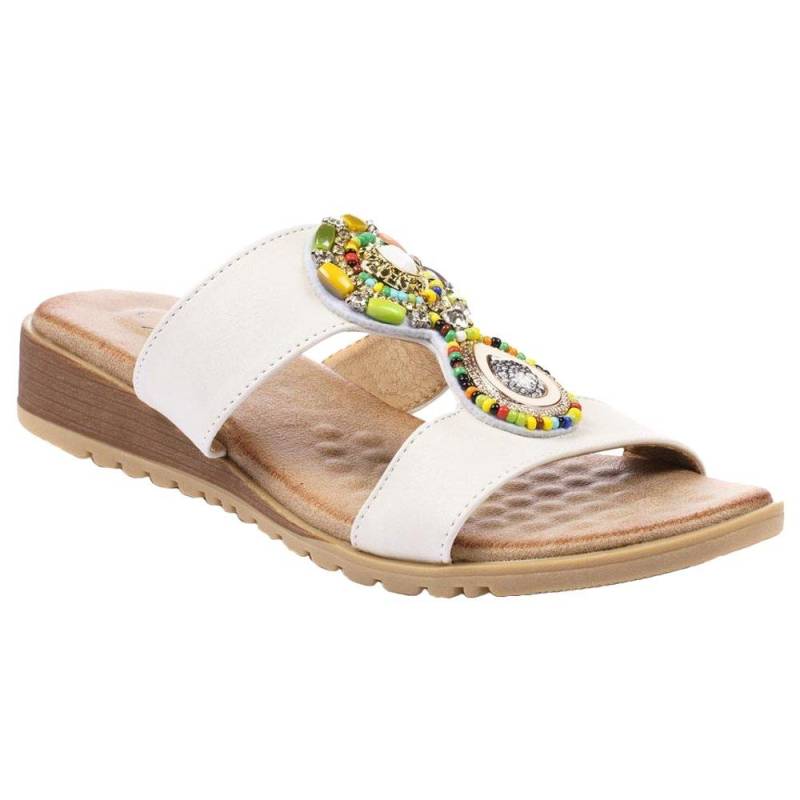 Sandalen Elsa Damen Weiss 41 von Lunar