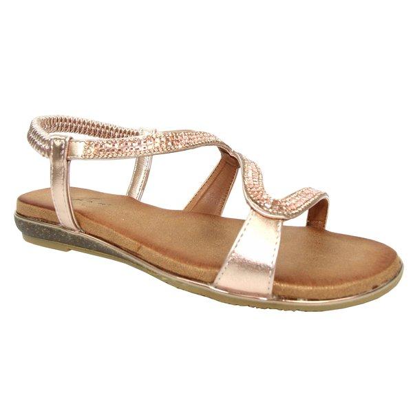 Lunar - Sandalen Emilia, SMuster, für Damen, Rosa, Größe 37 von Lunar