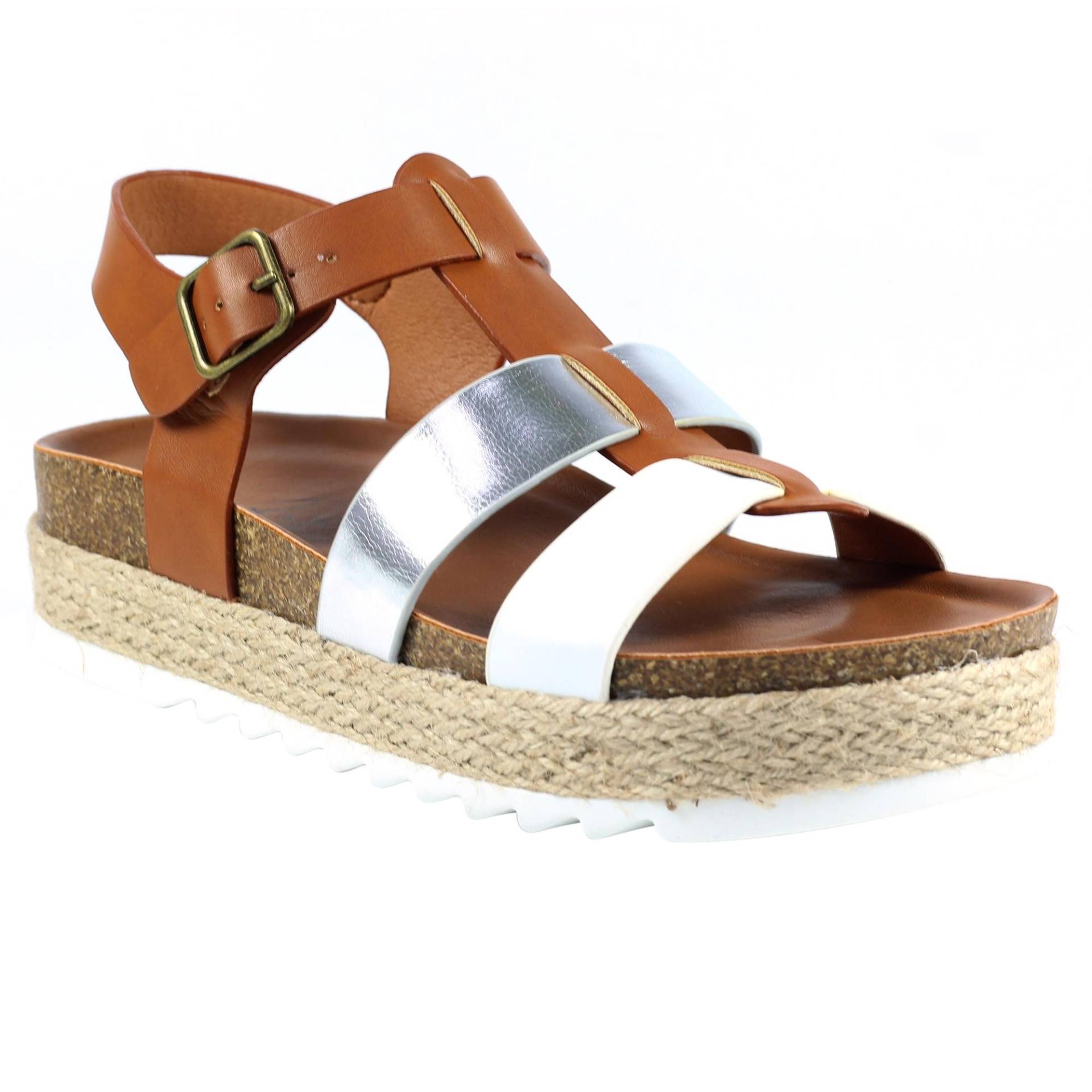 Lunar - Sandalen Rage, für Damen, Tan, Größe 36 von Lunar