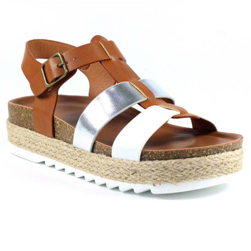 Sandalen Rage Damen Tan 37 von Lunar