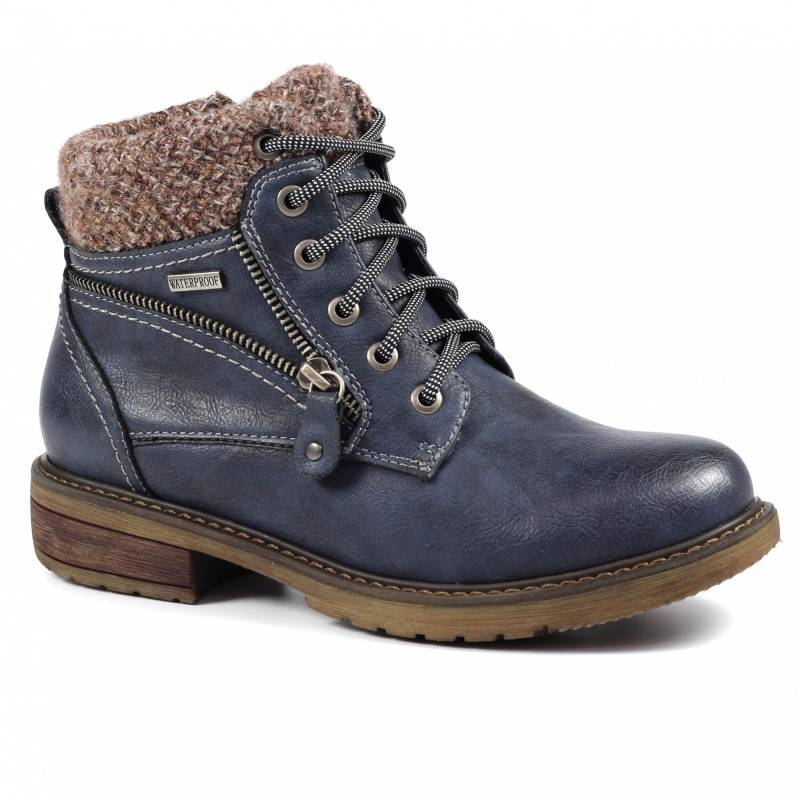 Stiefeletten Benson Iii Damen Blau 38 von Lunar