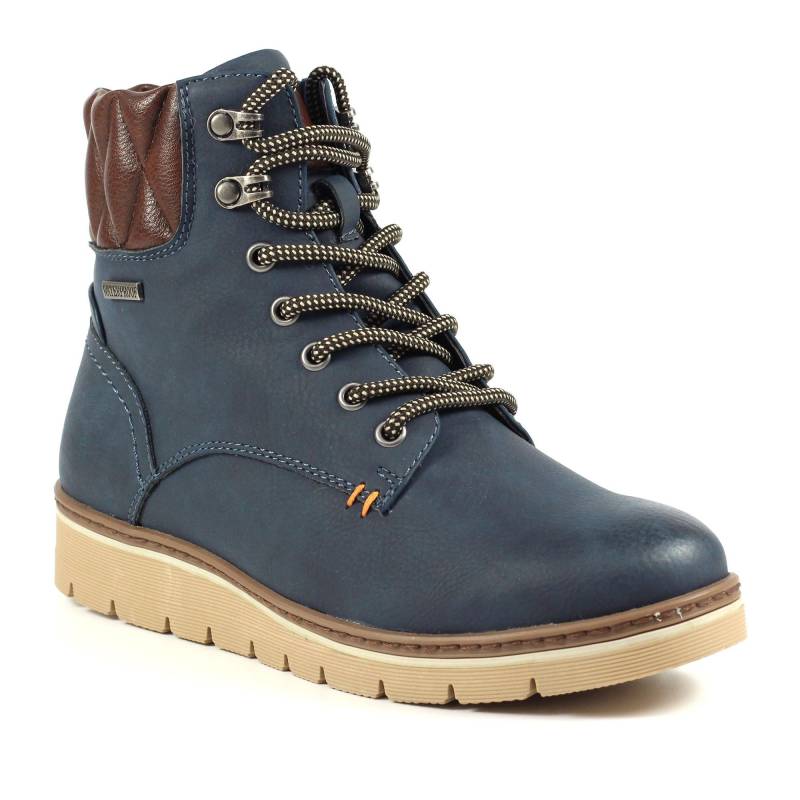 Stiefeletten Roberta Damen Blau 37 von Lunar