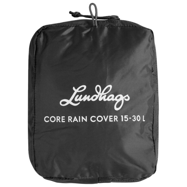 Lundhags - Core Rain Cover - Regenhülle Gr 15-30 l grau/schwarz von Lundhags