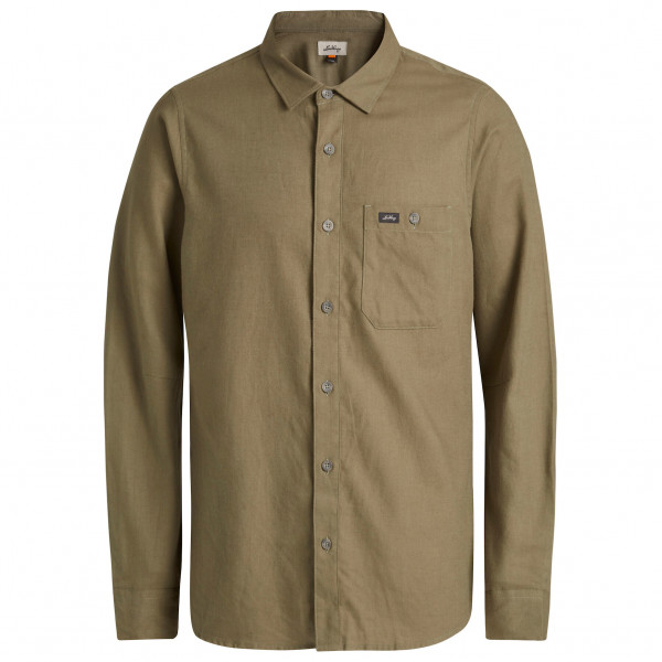 Lundhags - Ekren Solid L/S Shirt - Hemd Gr M beige von Lundhags