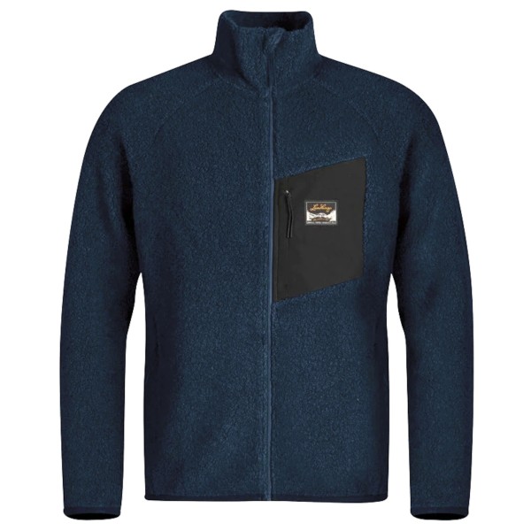 Lundhags - Flok Wool Pile - Fleecejacke Gr L blau von Lundhags