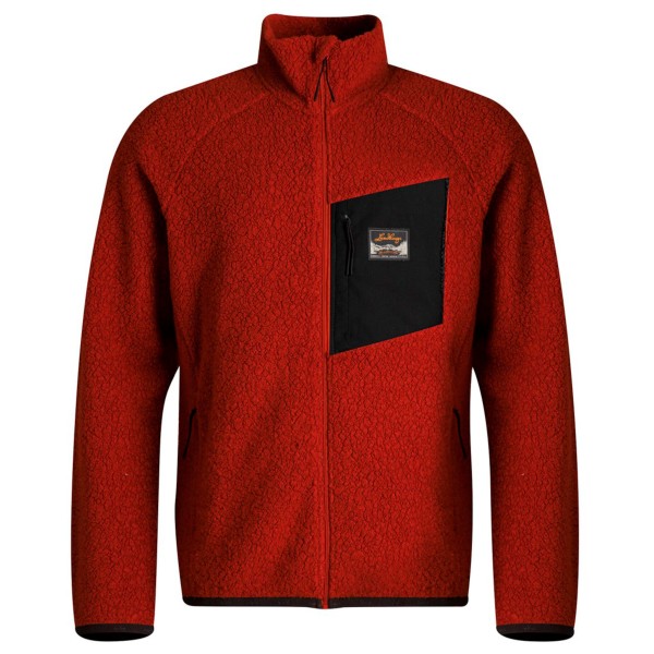 Lundhags - Flok Wool Pile - Fleecejacke Gr L rot von Lundhags