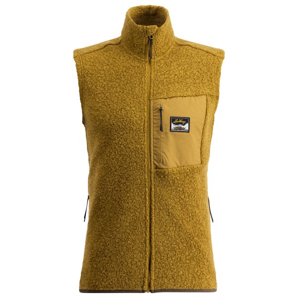 Lundhags - Flok Wool Pile Vest - Wollgilet Gr L braun von Lundhags