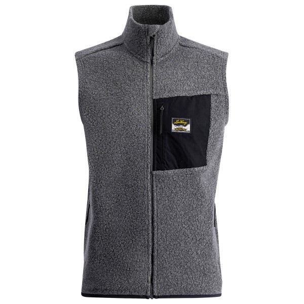 Lundhags - Flok Wool Pile Vest - Wollgilet Gr L grau von Lundhags