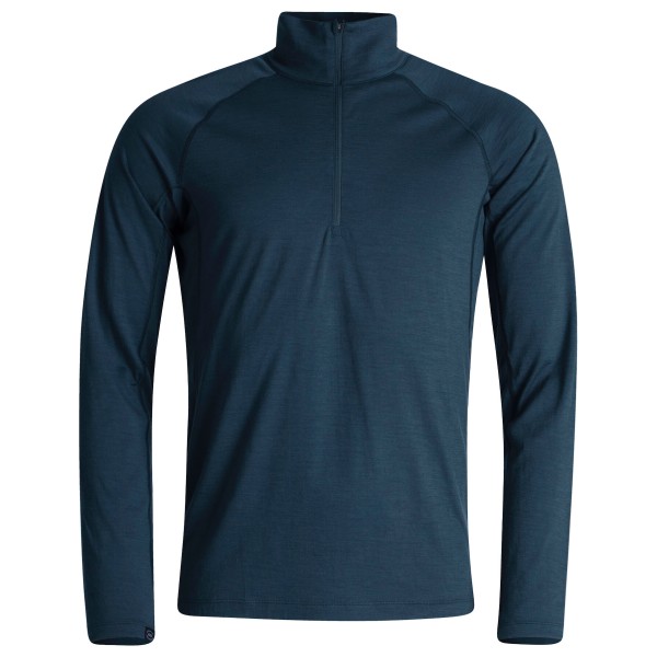 Lundhags - Gimmer Merino Light 1/2 Zip - Merinounterwäsche Gr XXL blau von Lundhags