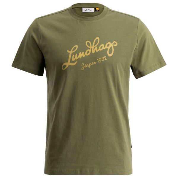 Lundhags - Järpen Logo T-Shirt - T-Shirt Gr L;M;S;XL;XXL beige;blau;oliv von Lundhags