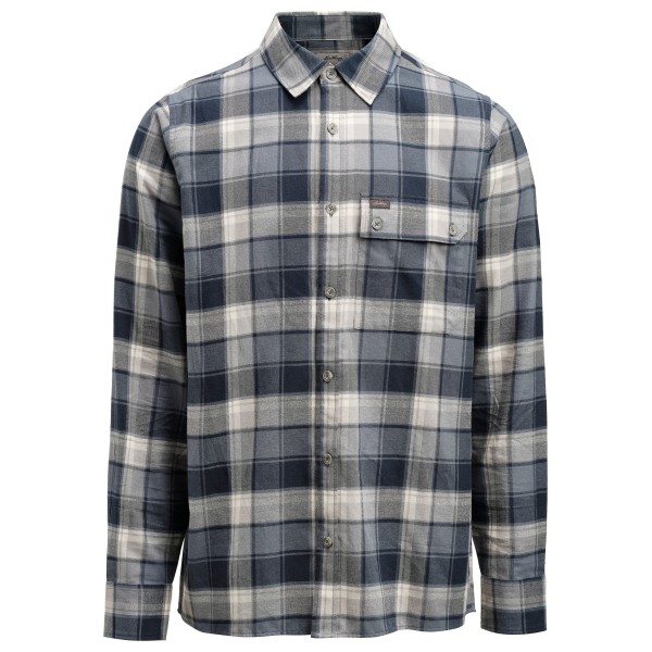 Lundhags - Järpen Plaid Flannel Shirt - Hemd Gr L grau von Lundhags