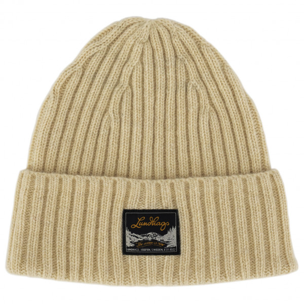 Lundhags - Knak Wool Beanie - Mütze Gr One Size beige von Lundhags