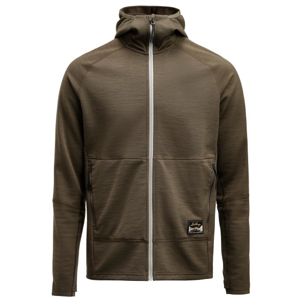 Lundhags - Tived Merino Hoodie - Merinohoodie Gr L braun von Lundhags