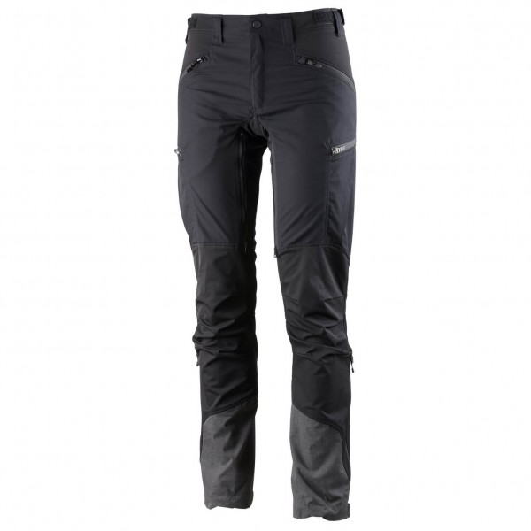 Lundhags - Women's Makke Pant - Trekkinghose Gr 44 - Long schwarz/grau von Lundhags