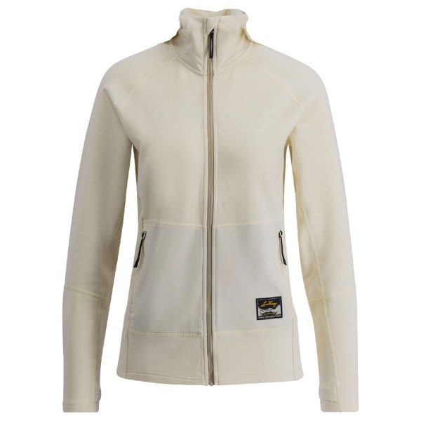 Lundhags - Women's Tived Merino Full Zip - Merinohoodie Gr M grau/beige Lundhags - Women's Tived Merino Full Zip - Merinohoodie Gr M grau/beige von Lundhags