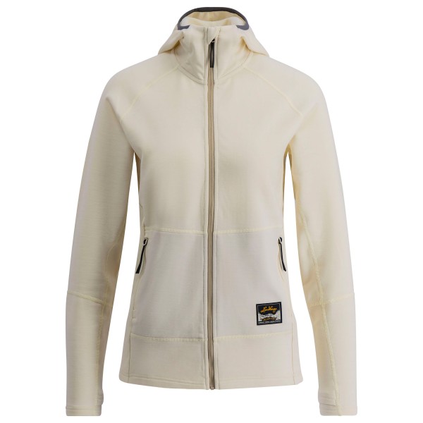 Lundhags - Women's Tived Merino Hoodie - Merinohoodie Gr L beige/grau von Lundhags