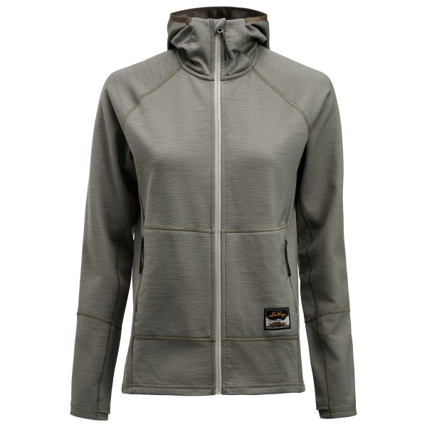 Lundhags - Women's Tived Merino Hoodie - Merinohoodie Gr XS grau von Lundhags