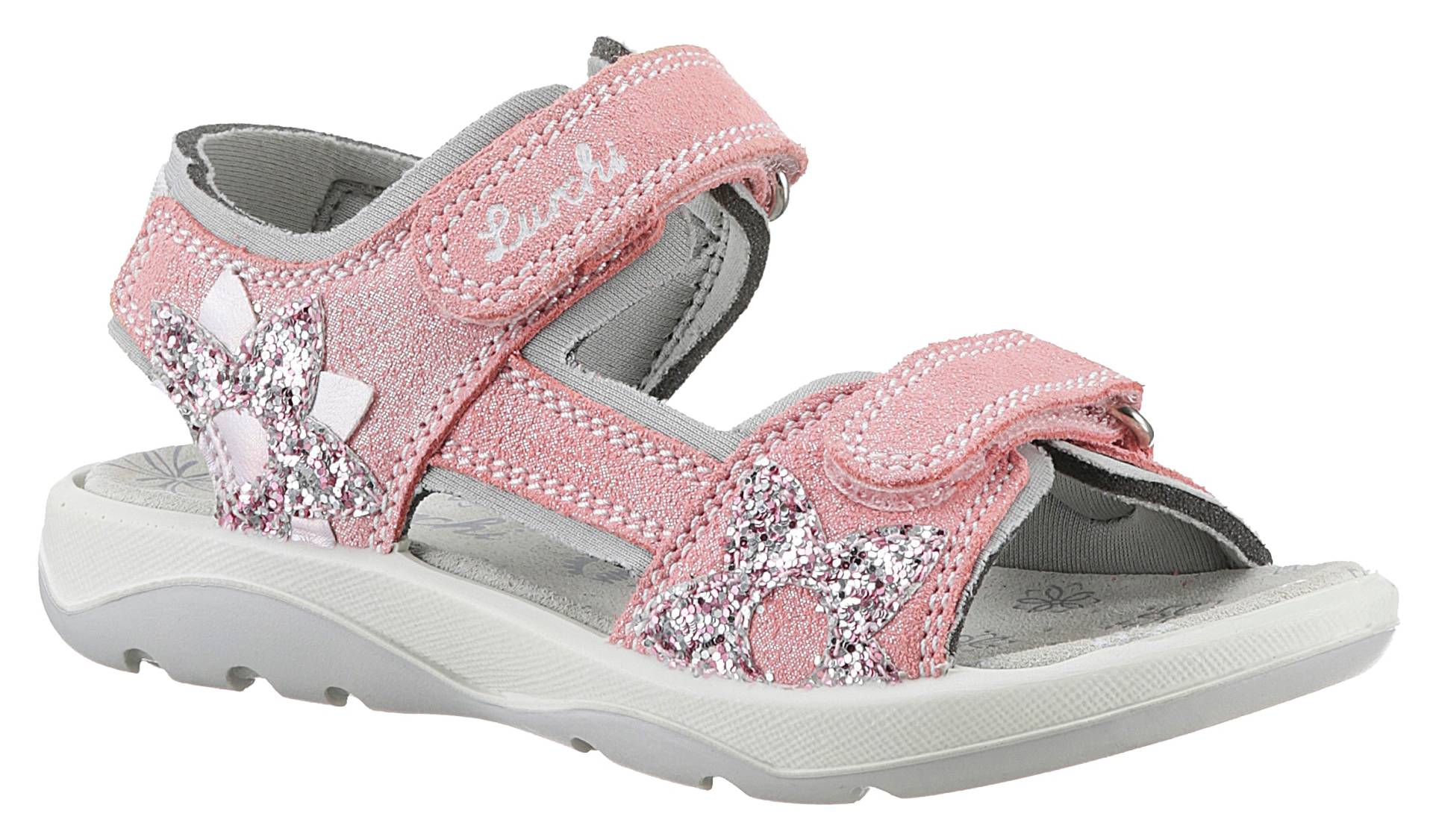 Lurchi Sandale »Fia«, Sommerschuh, Klettschuh, Sandalette, mit Logoschriftzug von Lurchi