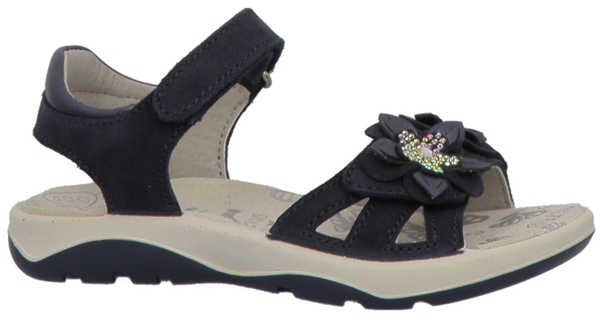 Lurchi Sandale »Forina«, Sommerschuh mit glitzernden Blüten, Grössenschablone z. Download Lurchi Sandale »Forina«, Sommerschuh mit glitzernden Blüten, Grössenschablone z. Download von Lurchi