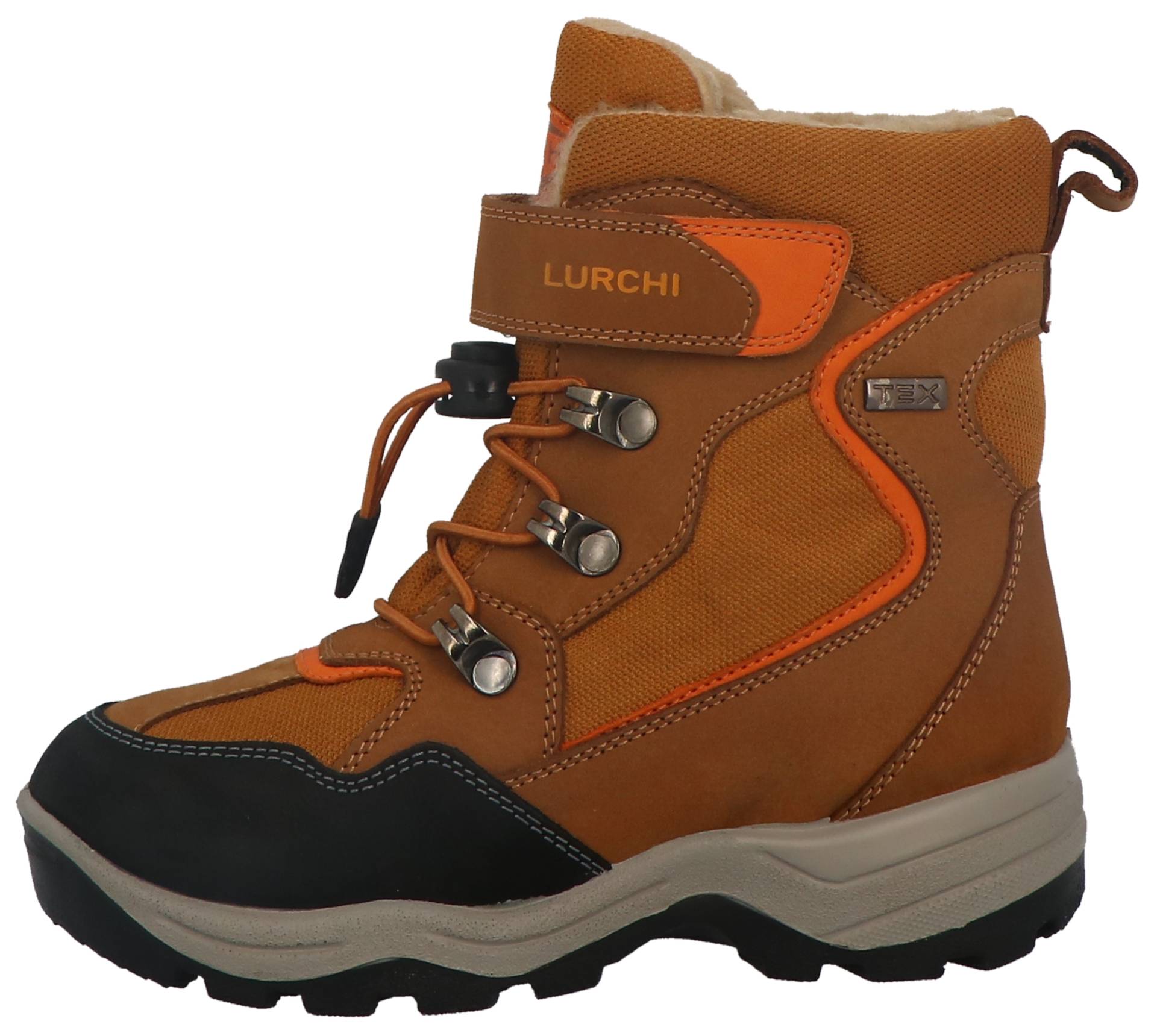 Lurchi Winterboots »Uno-TEX«, Winterstiefel mit TEX-Ausstattung, Grössenschablone zum Download von Lurchi