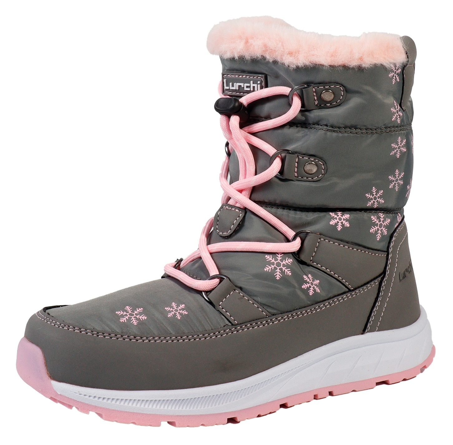 Lurchi Winterstiefel »Alby-TEX«, Sschneeboots mit Schneeflocken, Grössenschablone zum Download von Lurchi