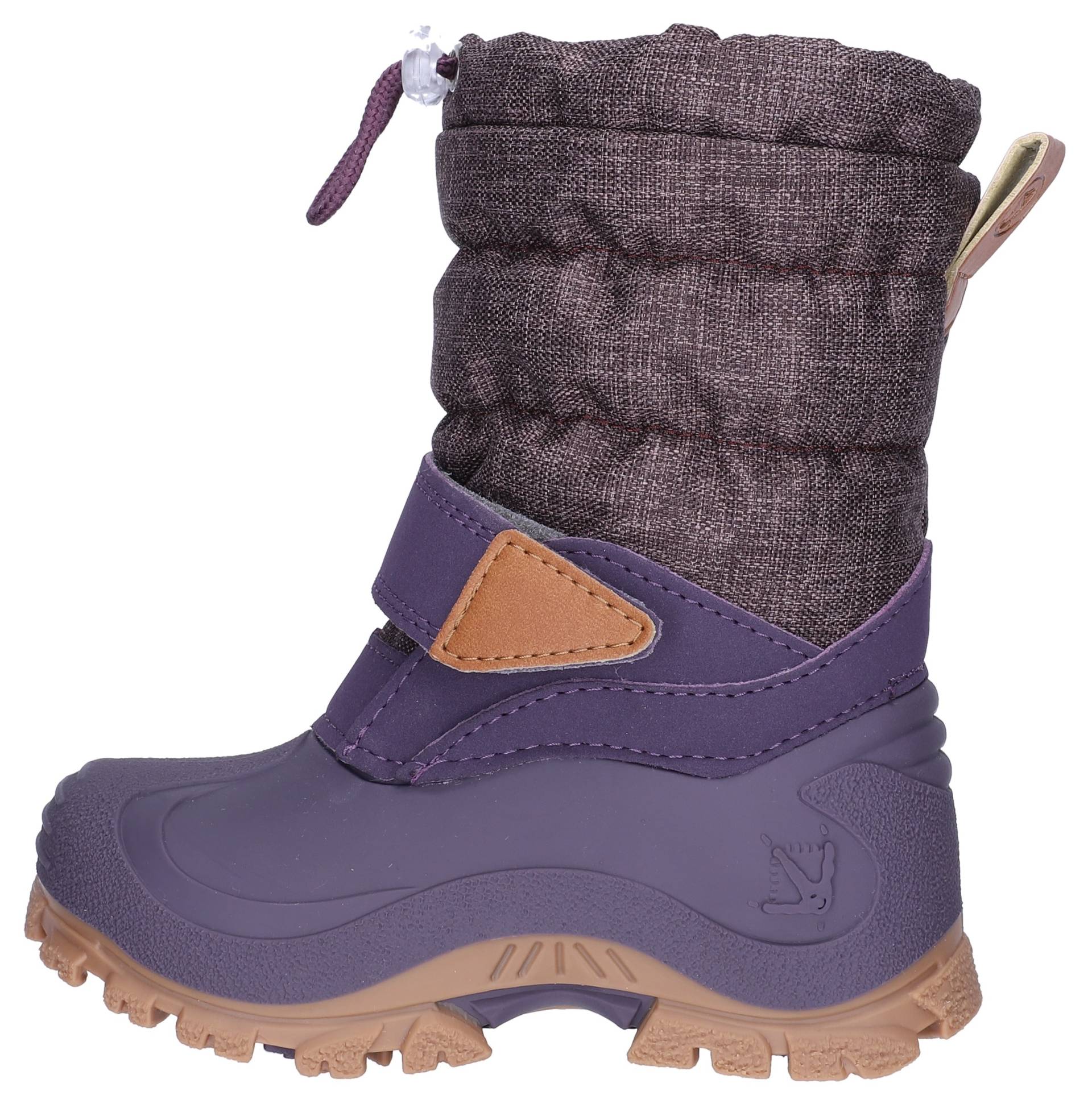 Lurchi Winterstiefel »Snowboots Finn«, Schneeboots mit Schurwolle, Grössenschablone zum Download von Lurchi