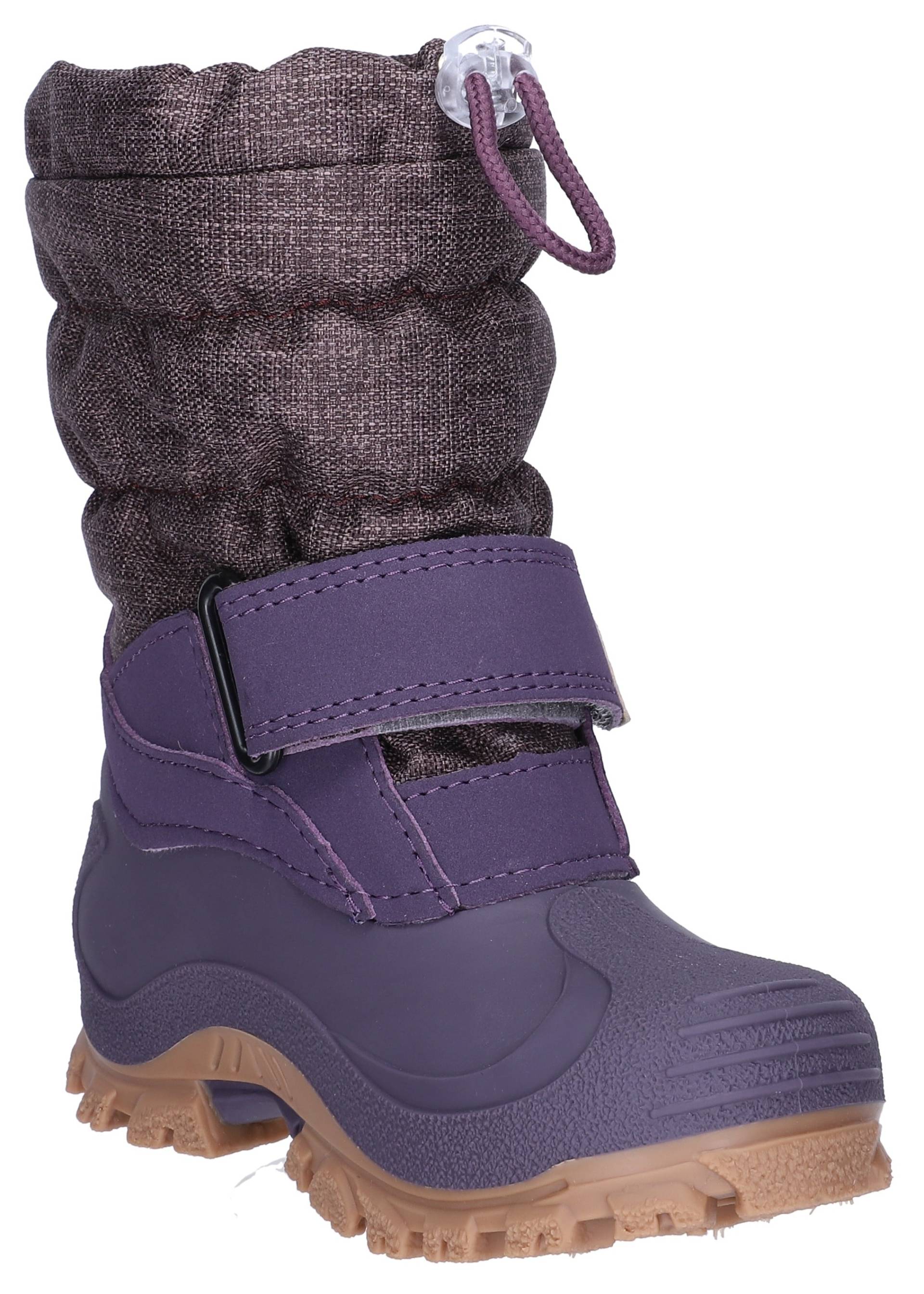 Lurchi Winterstiefel »Snowboots Finn«, Schneeboots mit Schurwolle, Grössenschablone zum Download von Lurchi