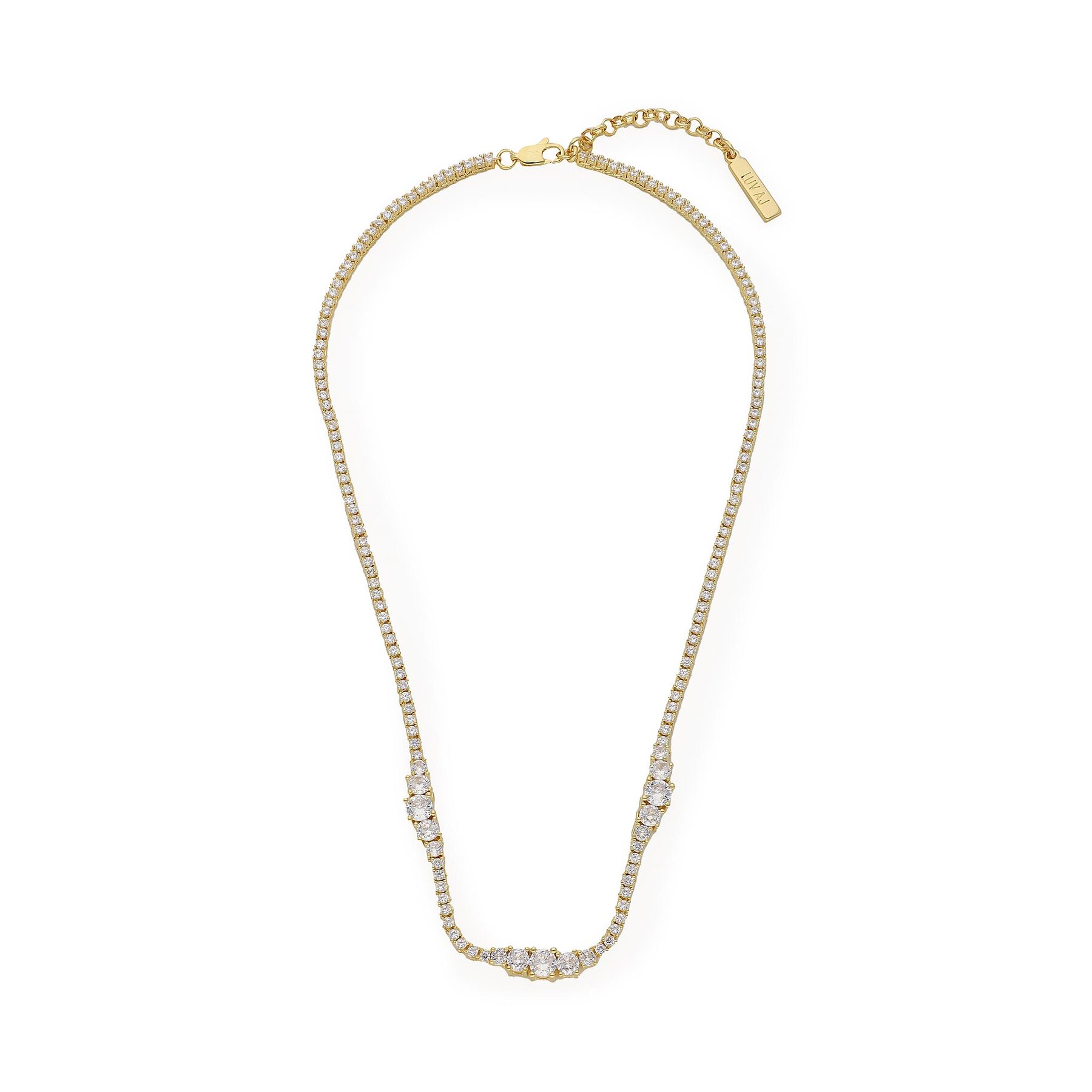 Halskette Luv AJ Colette Ballier Necklace HOL22-N-CBN-G Goldfarben