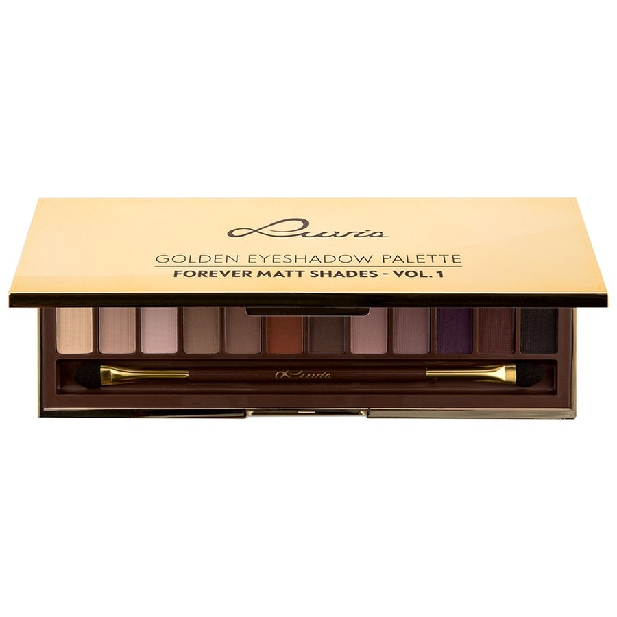 Luvia  Luvia Golden Eyeshadow Palette - Forever Matt Shades lidschatten 1.0 pieces von Luvia