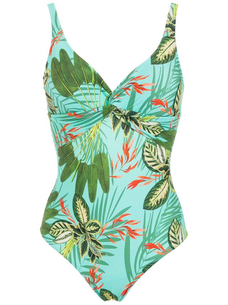 Lygia & Nanny Adriana tropical print swimsuit - Green von Lygia & Nanny