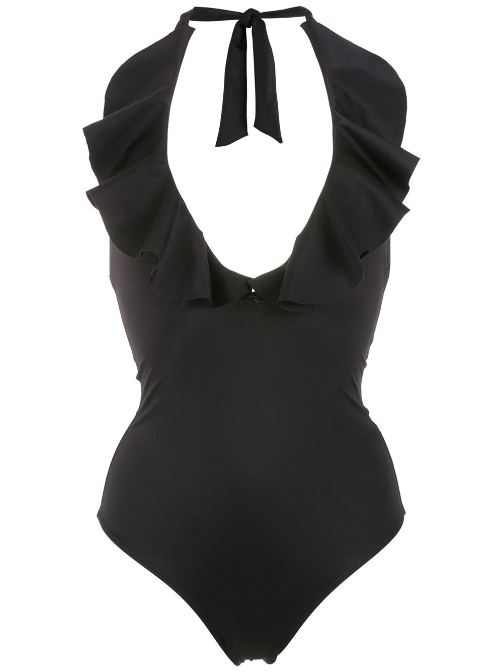 Lygia & Nanny Attitude ruffled swimsuit - Black von Lygia & Nanny