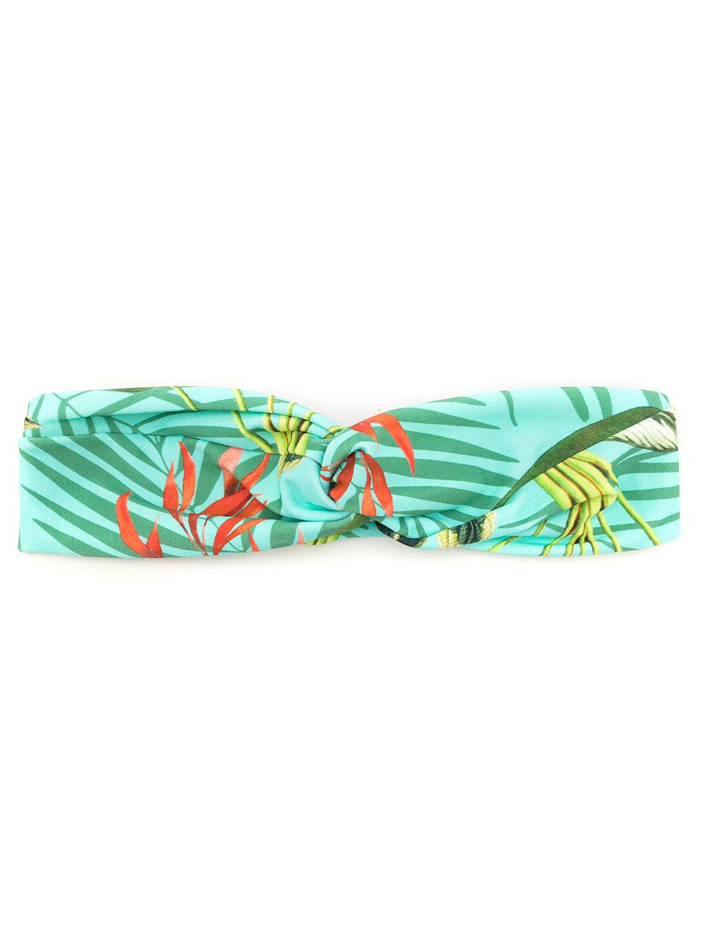 Lygia & Nanny Bethânia abstract-print headband - Green von Lygia & Nanny