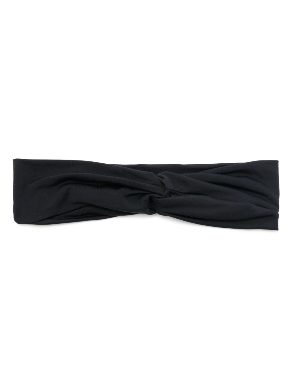 Lygia & Nanny Bethania twisted head band - Black von Lygia & Nanny