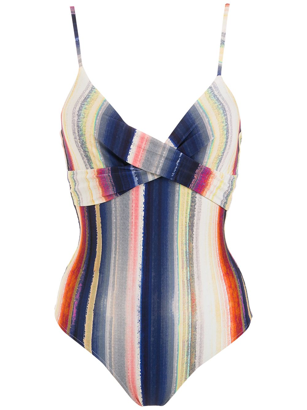 Lygia & Nanny Bianca horizontal-stripe swimsuit - Multicolour von Lygia & Nanny