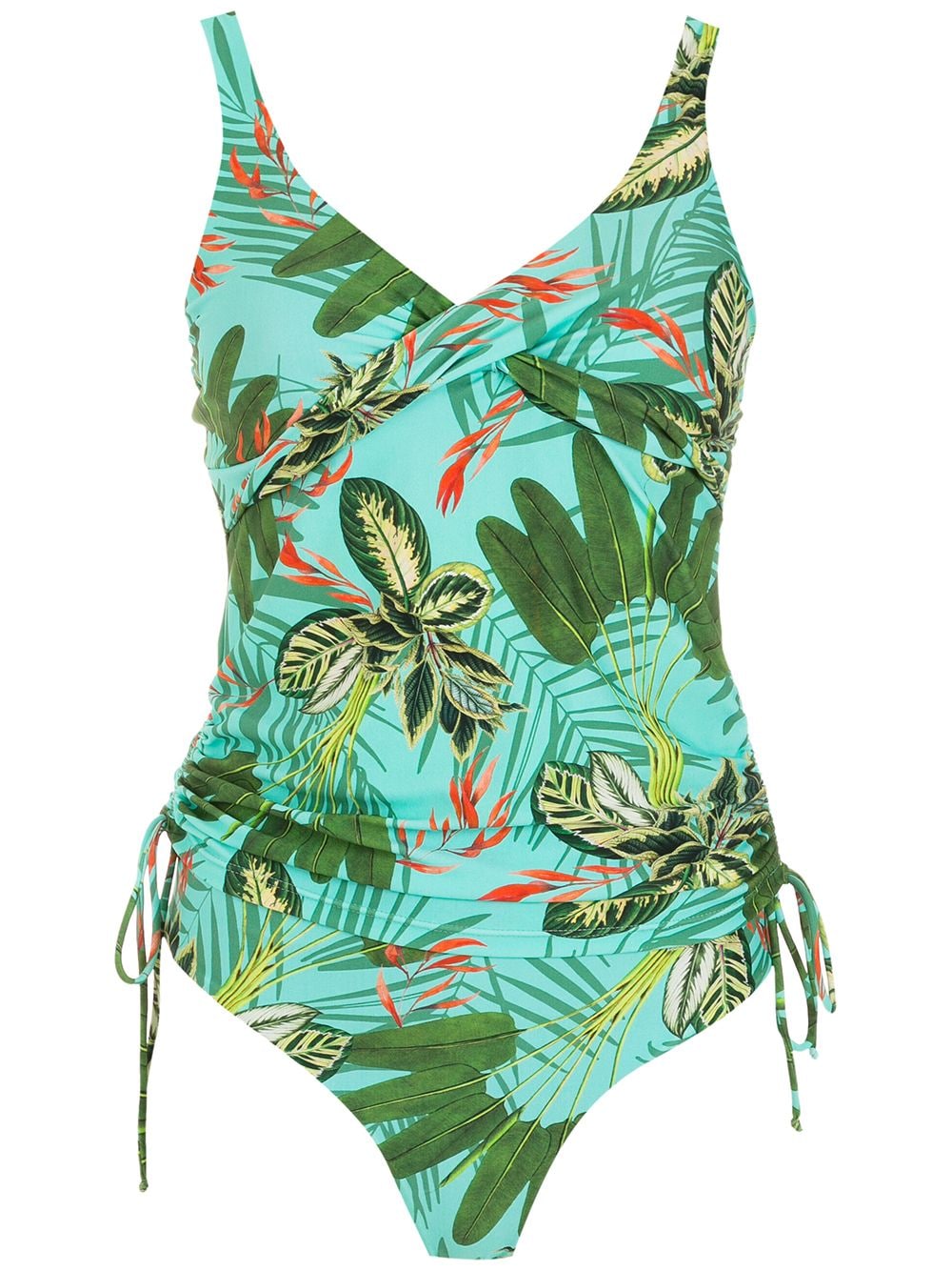 Lygia & Nanny Bruma tropical print swimsuit - Green von Lygia & Nanny