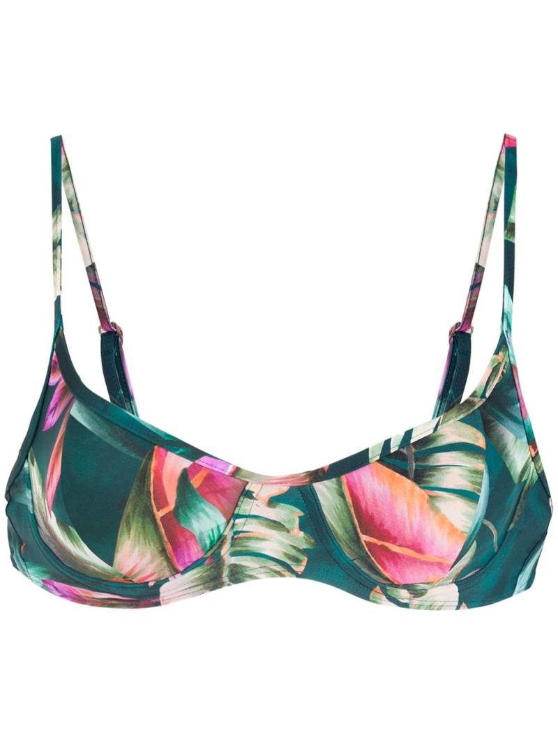 Lygia & Nanny Cassis leaf-print bikini - Green von Lygia & Nanny