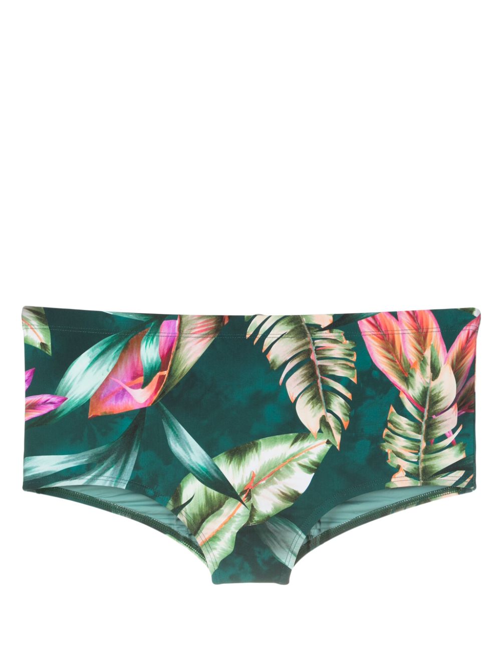 Lygia & Nanny Copacabana botanical-print swimming trunks - Green von Lygia & Nanny