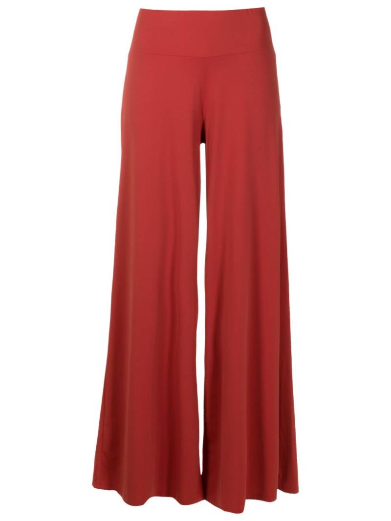 Lygia & Nanny Gardens high-waisted palazzo pants - Red von Lygia & Nanny