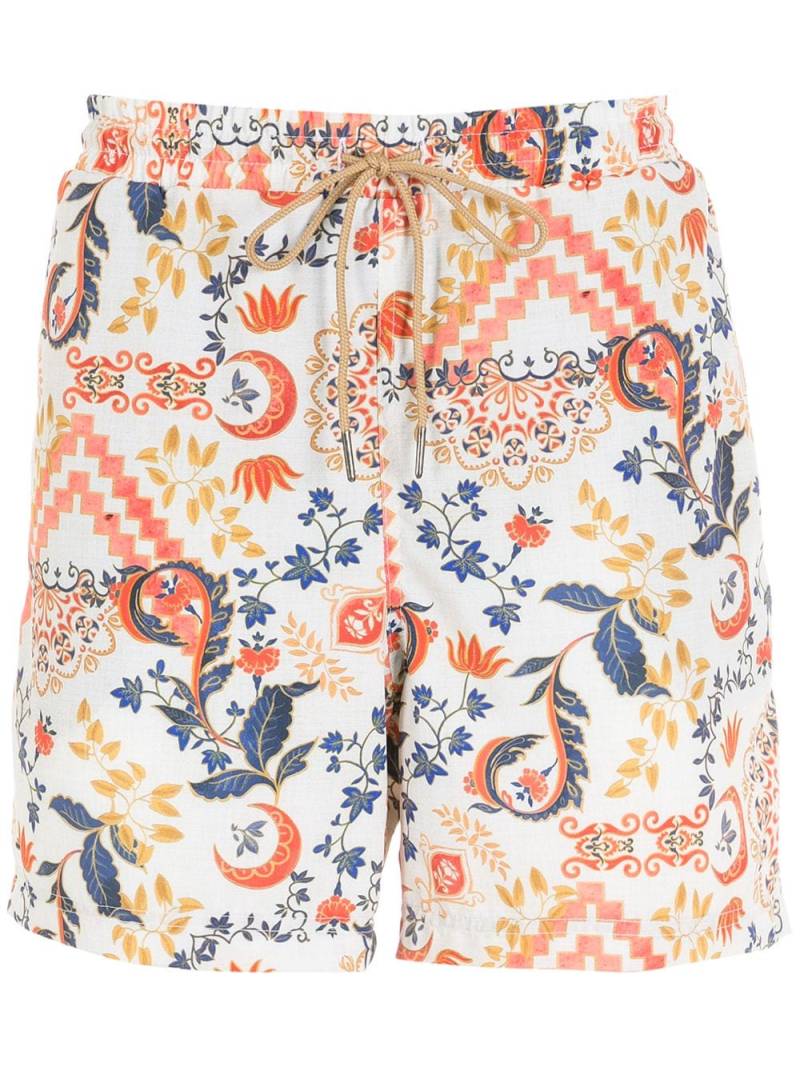 Lygia & Nanny Gil paisley-print swimming shorts - Neutrals von Lygia & Nanny