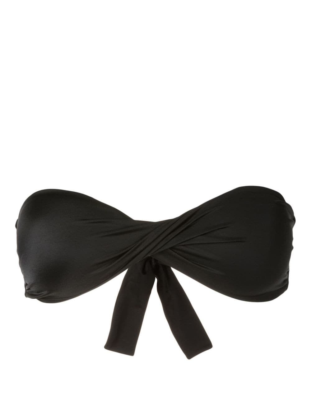 Lygia & Nanny Hawai twist-detail bikini top - Black von Lygia & Nanny