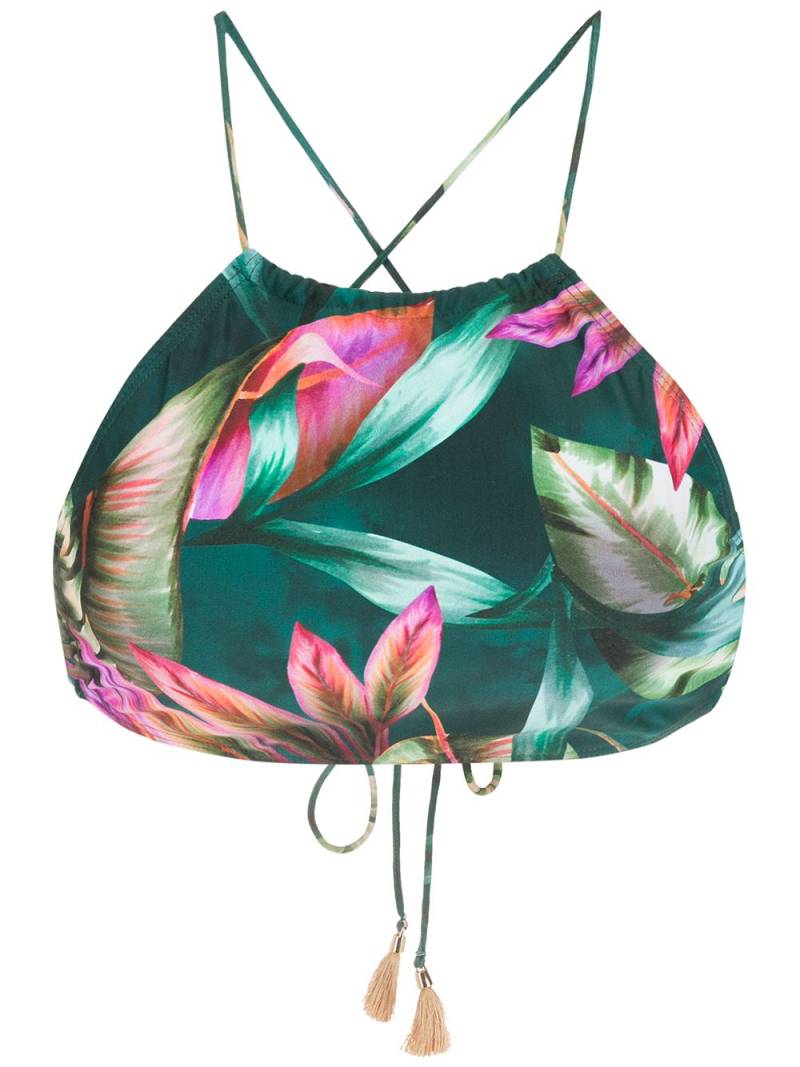 Lygia & Nanny Ilana leaf-print bikini - Green von Lygia & Nanny