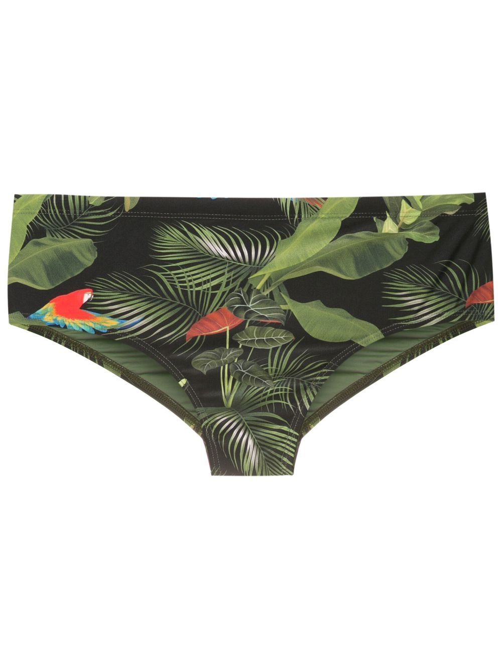 Lygia & Nanny Ilhabela printed swim trunks - Black von Lygia & Nanny