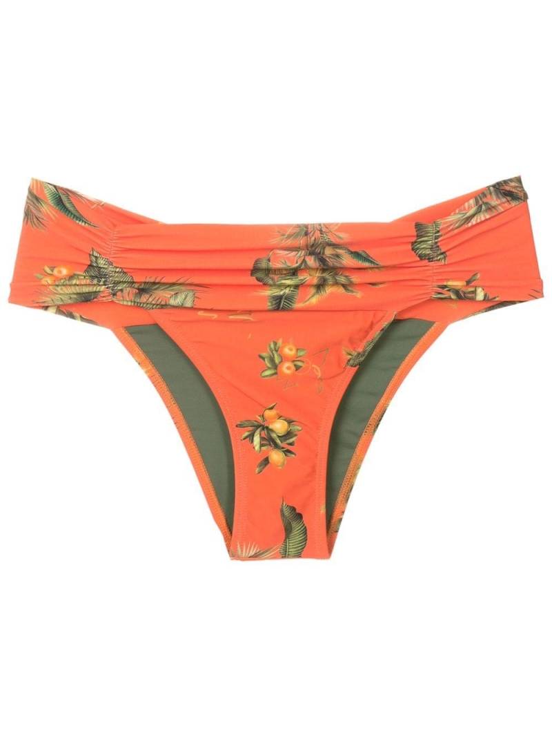 Lygia & Nanny Jasper floral-print bikini bottoms - Orange von Lygia & Nanny