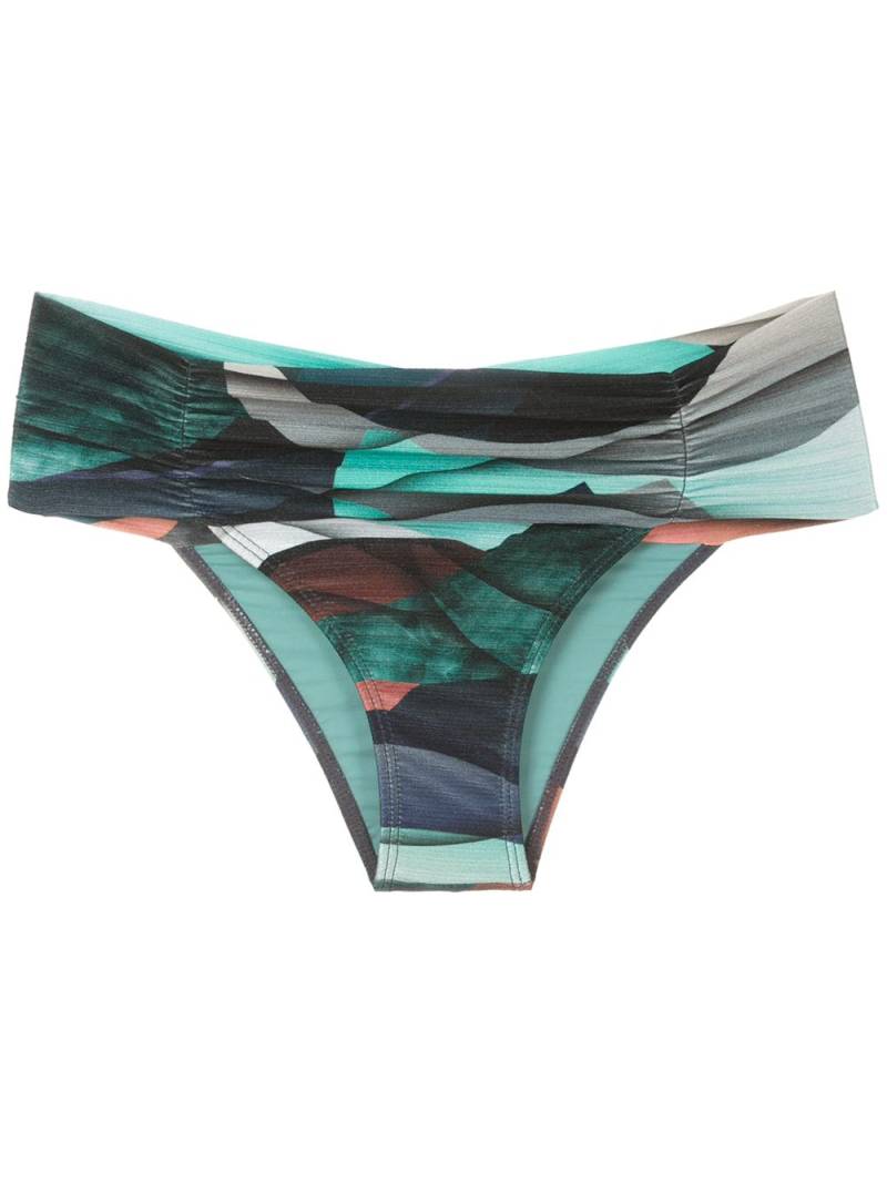 Lygia & Nanny Jasper printed bikini bottom - Blue von Lygia & Nanny