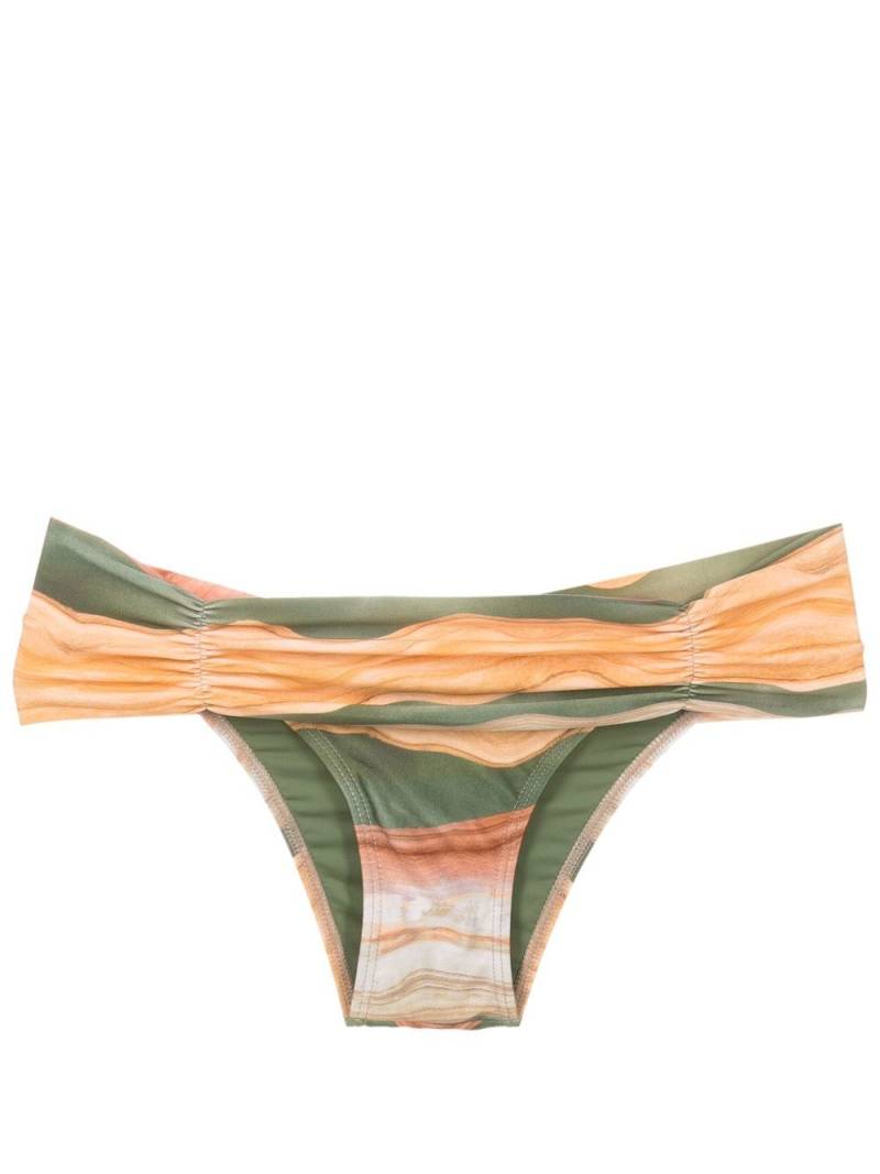 Lygia & Nanny Jasper printed bikini bottom - Orange von Lygia & Nanny