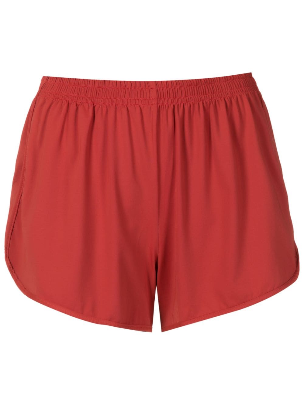 Lygia & Nanny Lee elasticated-waist mini shorts - Red von Lygia & Nanny