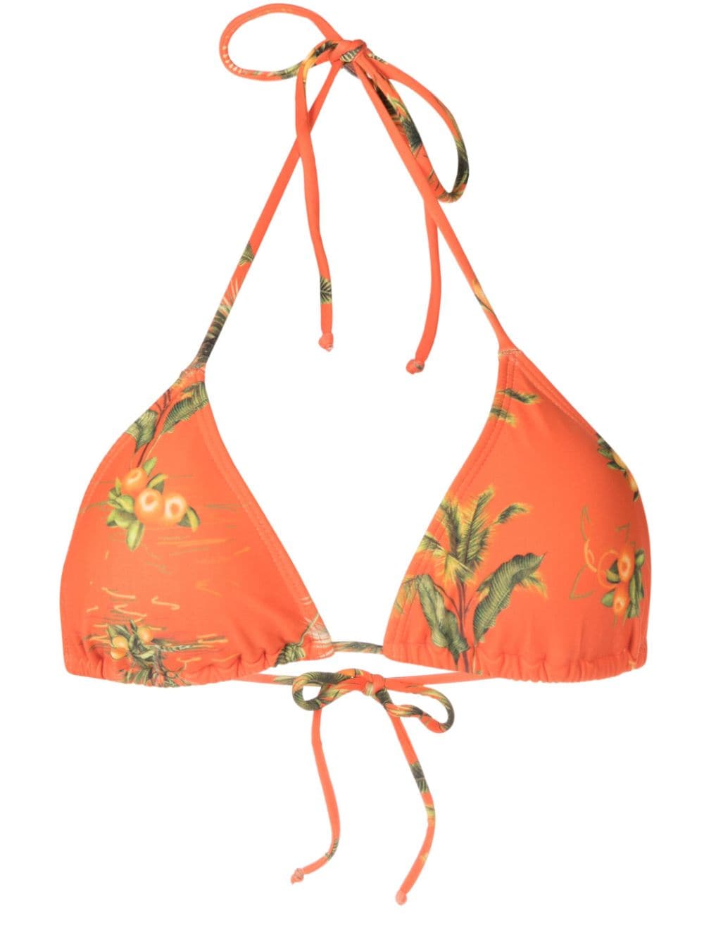 Lygia & Nanny Lido triangle-cup bikini top - Orange von Lygia & Nanny