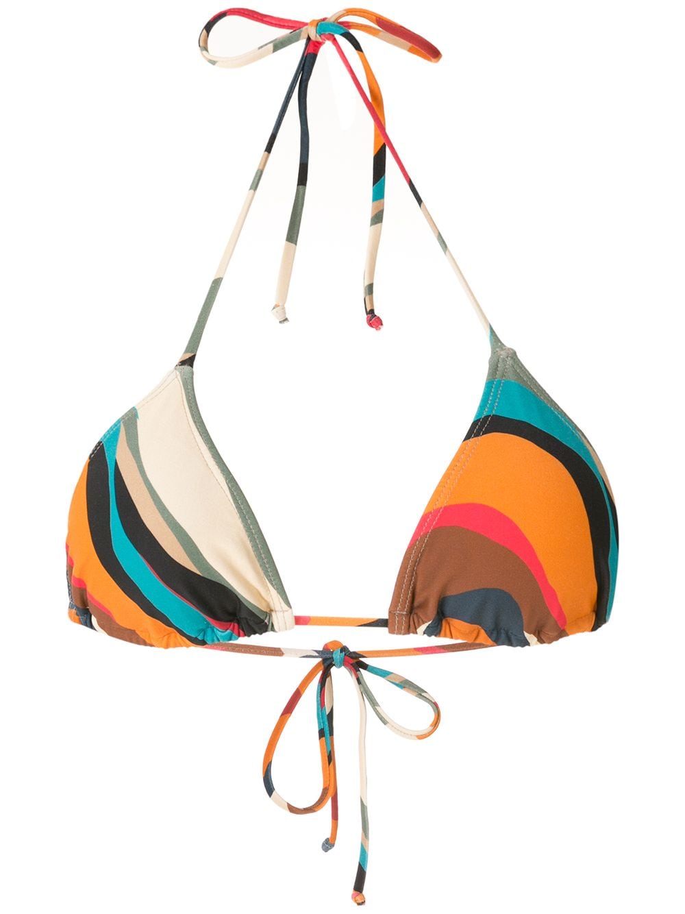 Lygia & Nanny Liso printed bikini top - Multicolour von Lygia & Nanny